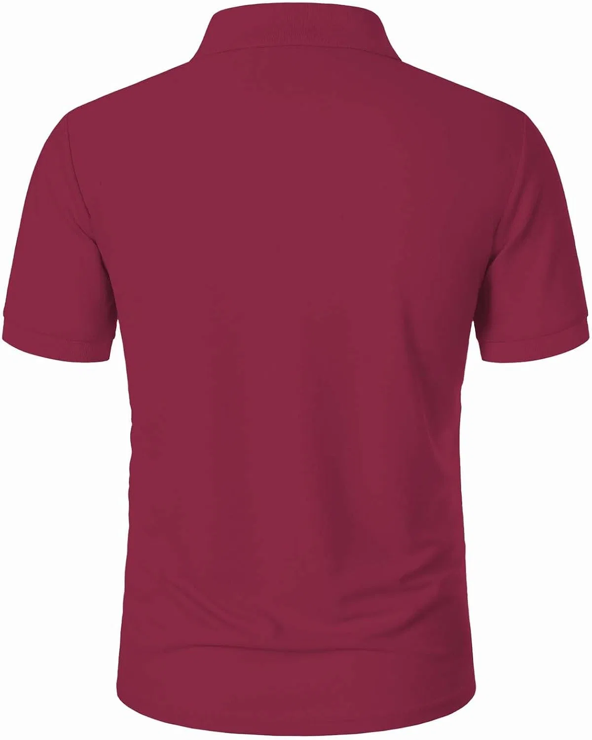 Мужское поло Active Shirts & Tees, Regular Fit, Wine — фото 4