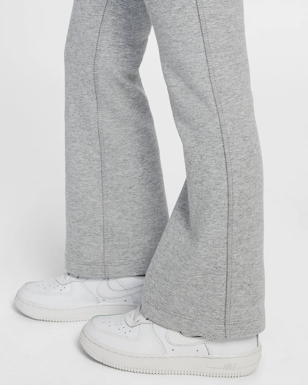 Детские леггинсы Nike Dri-FIT Flared, Dark Grey Heather — фото 4