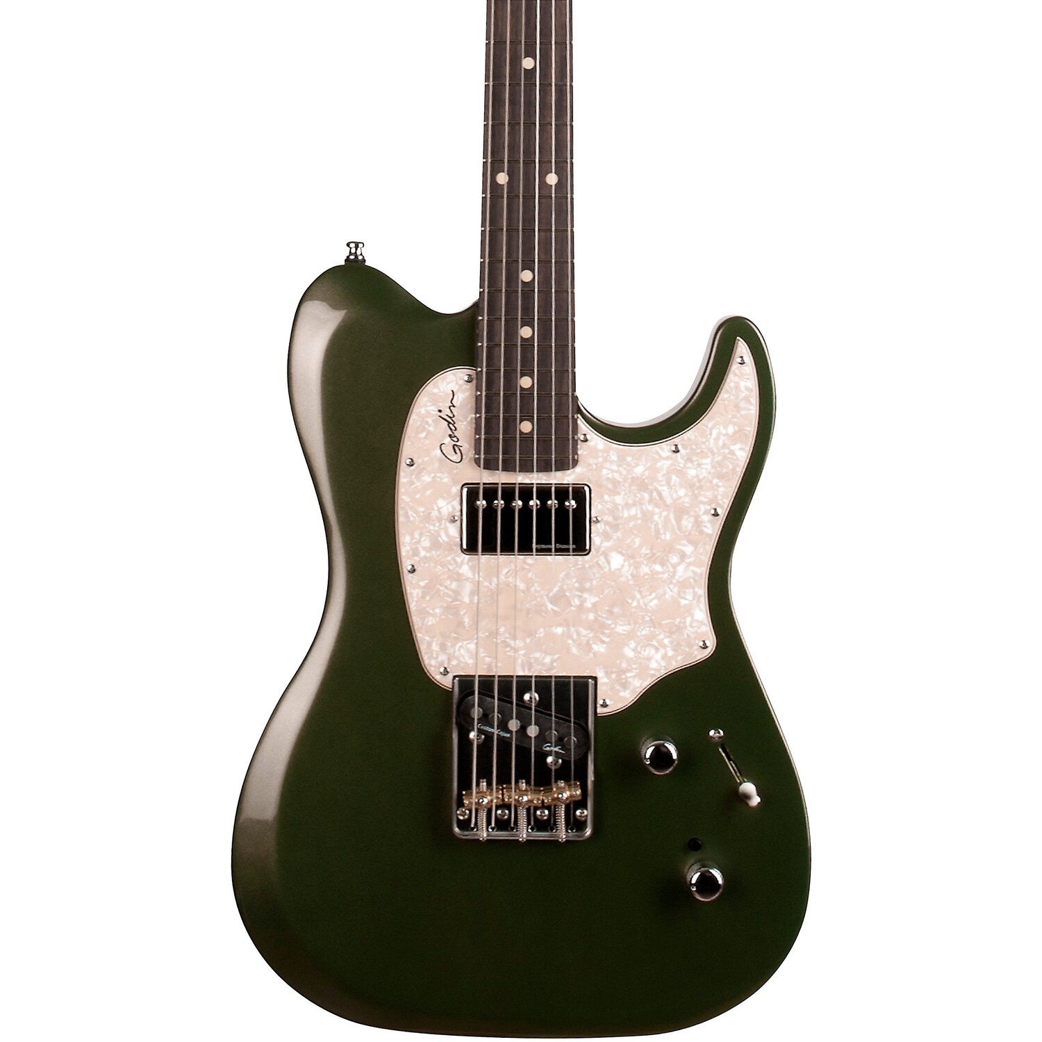 

Godin Stadium 59 Desert Green RN Зеленый Белый Жемчужный накладка