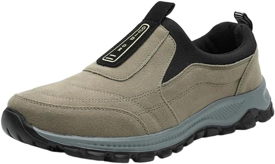 

Мужские кроссовки для бега, дышащие, легкие, с антискользящей подошвой для улицы Generic, хаки