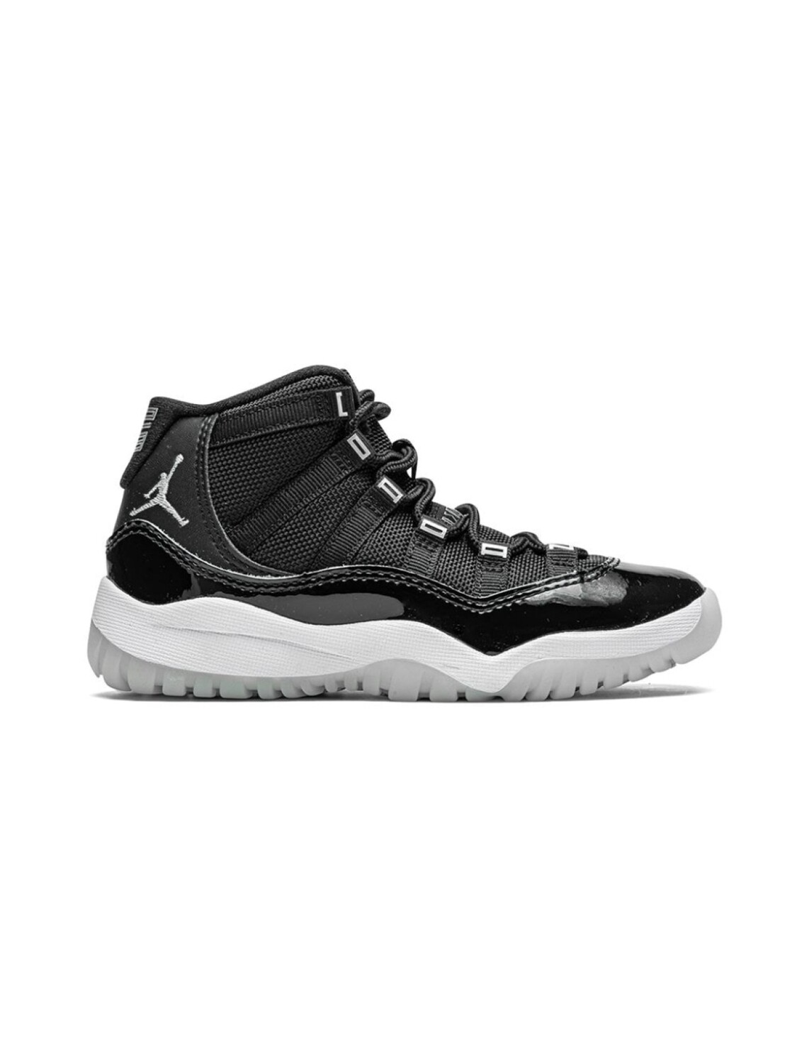 Jordan Kids высокие кроссовки Air Jordan 11 Retro PS, черный — фото 2