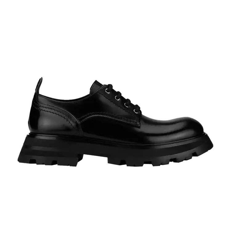 Кроссовки Alexander McQueen Wmns Derby Flat 'Black', черный