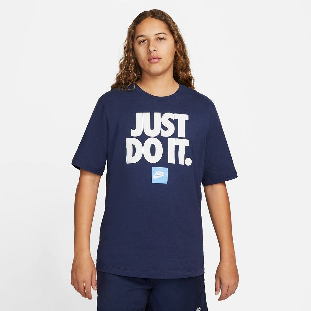 

Футболка с рисунком Nike Sportswear Big & Tall, цвет Midnight Navy