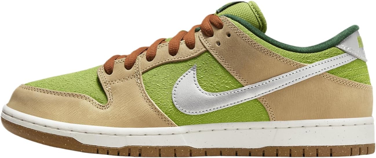 

Мужские кроссовки для скейтборда Nike SB Dunk Low Pro, Sesame/Pear/Fir/Metallic Silver