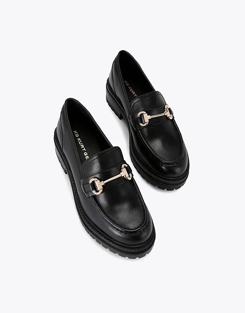 Туфли-лоферы KG Kurt Geiger Tasha2 из черной кожи — фото 2