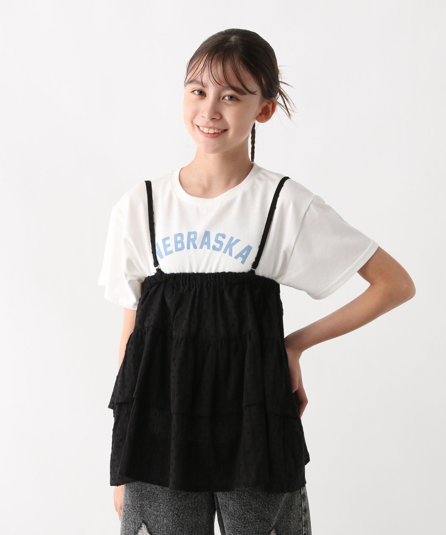 Комплект-бюстье Toktok из двух предметов *T/Kids/587867 GLOBAL WORK, Black 09
