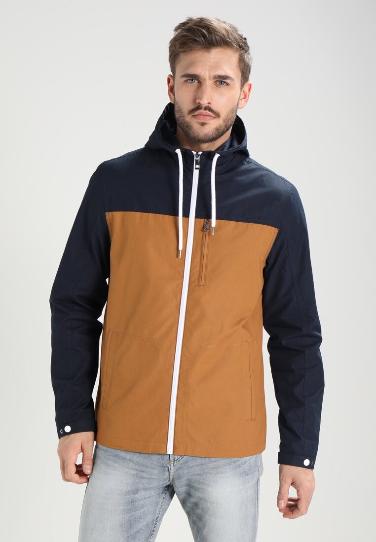 

Куртка Pier One, цвет dark blue / camel