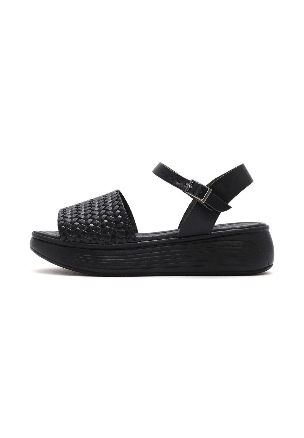 Босоножки на платформе Wedge sandals Derimod, черный