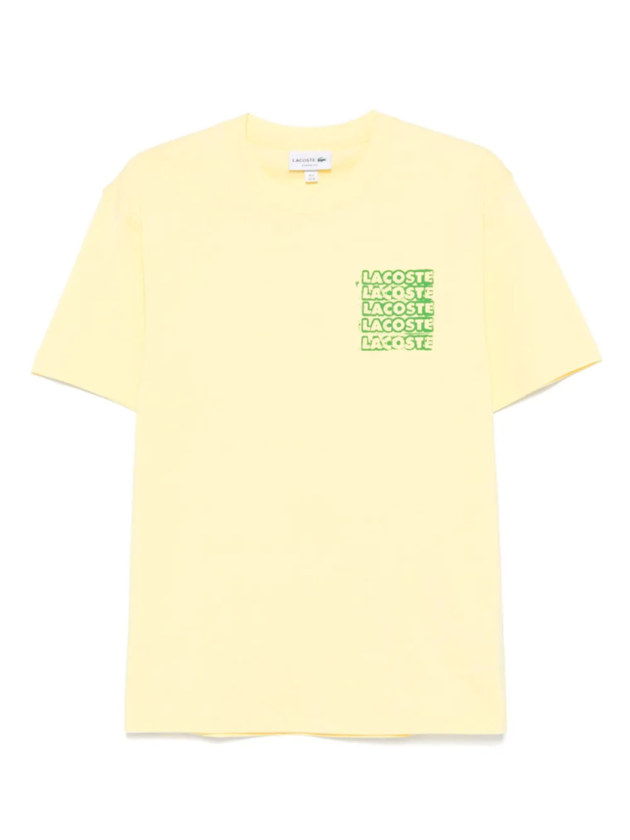 

Футболка с логотипом Lacoste, желтый