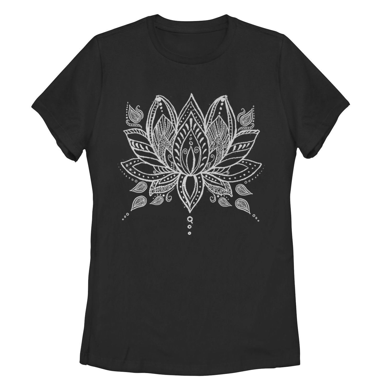 

Футболка с рисунком Henna Lotus Flower для юниоров