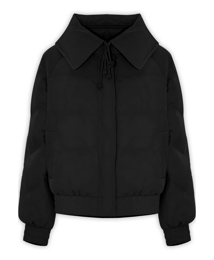 

Свободное и элегантное короткое пуховое пальто Kocca, черный