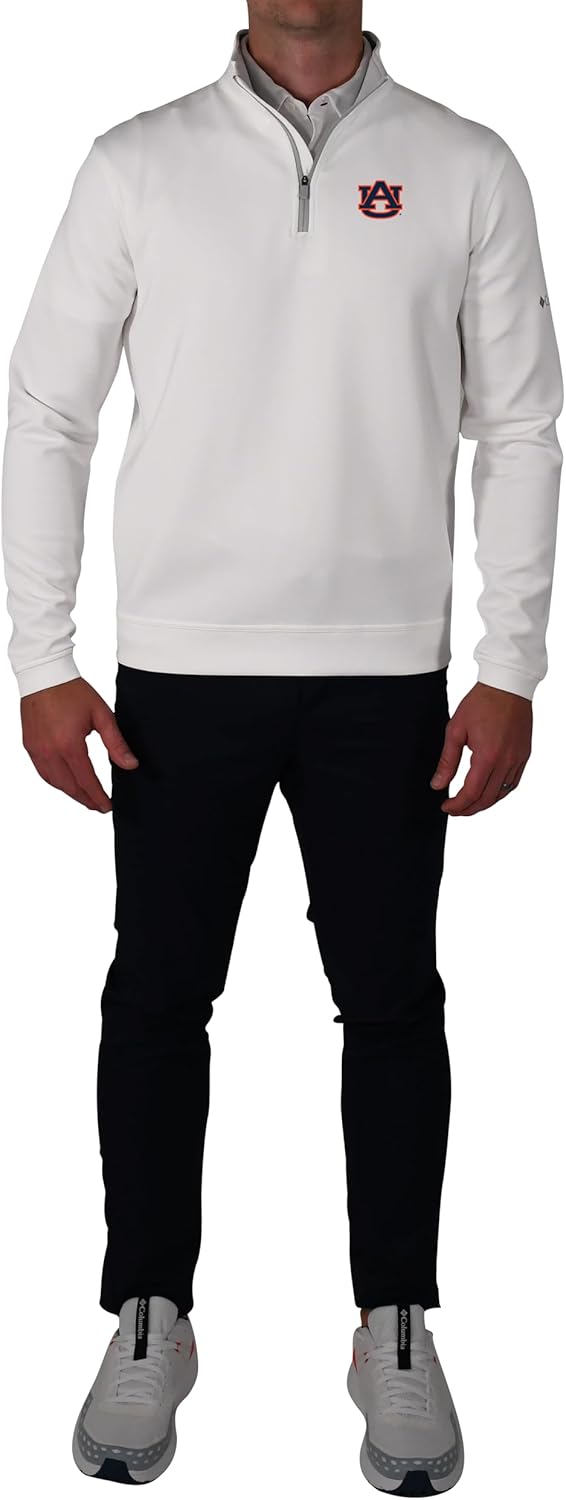 

Columbia Auburn Univ Golf мужская производительная толстовка Wickhams Hills, White