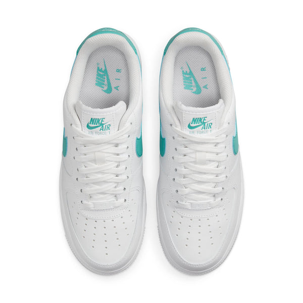 Кроссовки air force 1 '07 'white washed teal' Nike, белый — фото 4