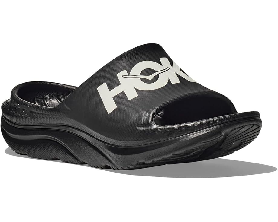

Сандалии Hoka Ora Athletic Slide, черный/белый