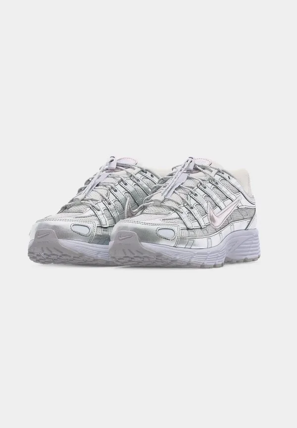 Кроссовки p 6000: белый/темно-серый/серебристый металлик Nike Sportswear, White/Vast Grey/Metallic Silver-Coloured — фото 3