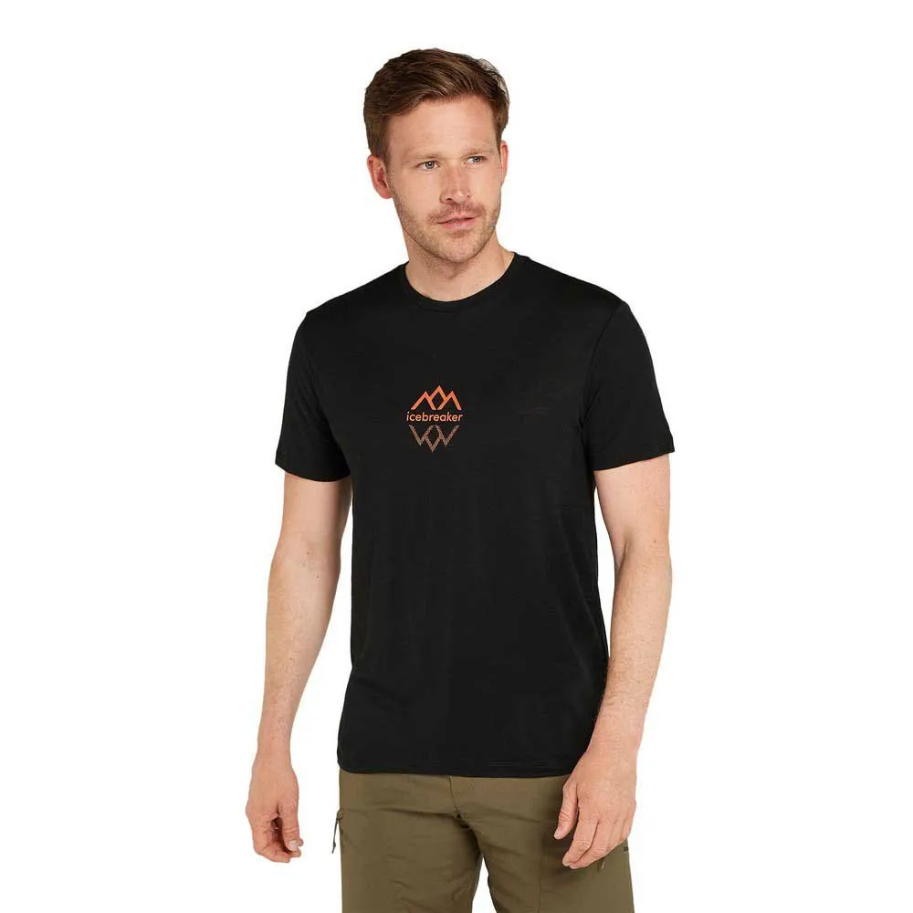 

Футболка Icebreaker Merino 150 Tech Lite III Logo Reflections, черный