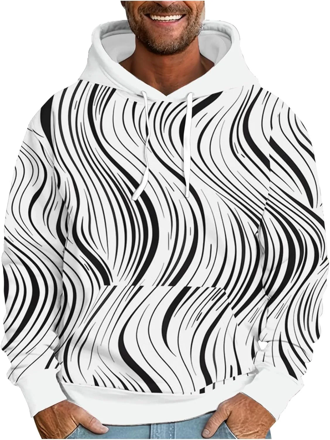 

Толстовка Quarter Zip для мужчин Mokaloha, длинный рукав, однотонная, с карманами Cheyubny