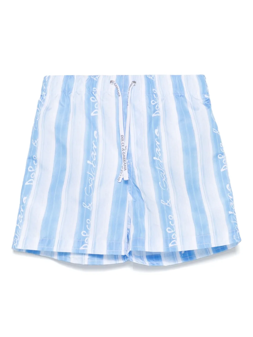 

Плавки-шорты в полоску Dolce & Gabbana Kids, синий