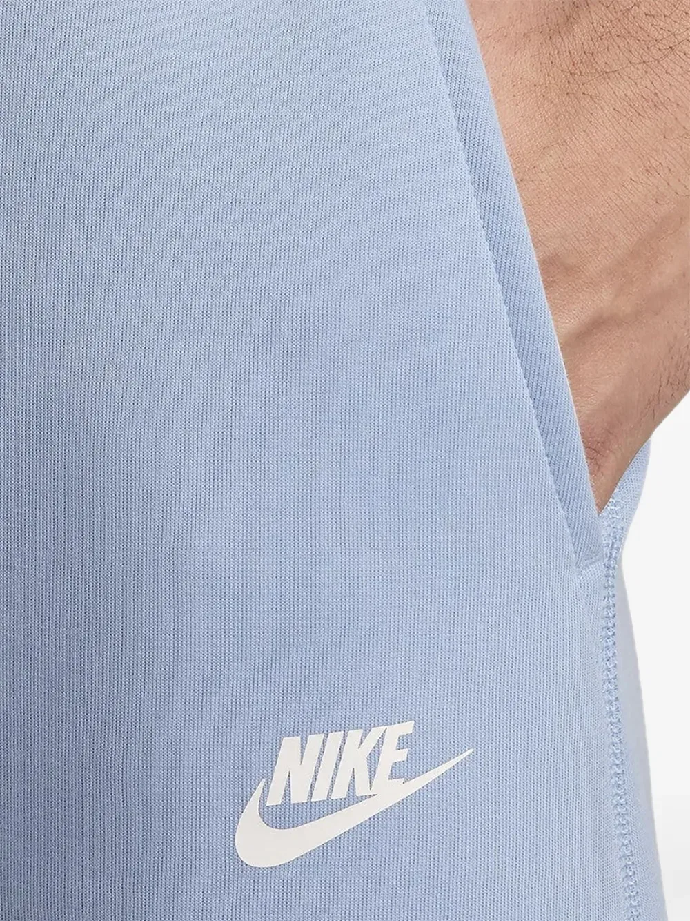 Спортивные брюки из технологичного флиса Nike, синий — фото 2