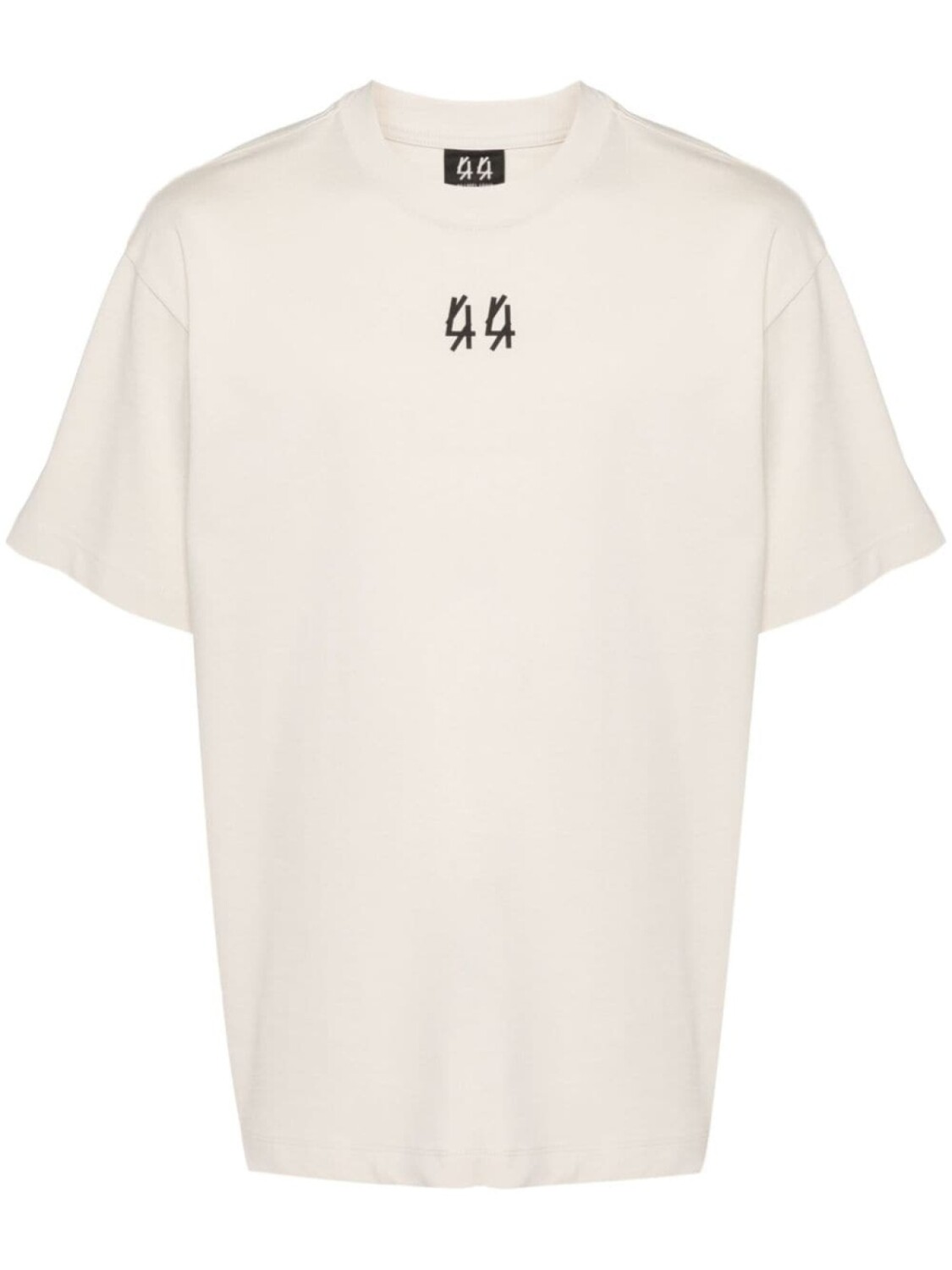 

44 LABEL GROUP футболка Lasered, нейтральный цвет