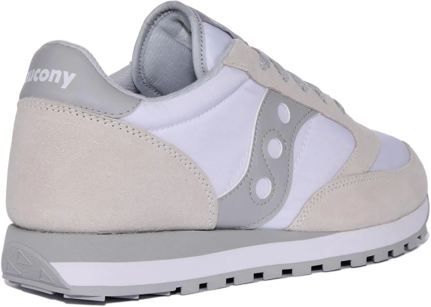 Женские кроссовки Saucony Jazz Original Cross Trainer, White Grey — фото 3