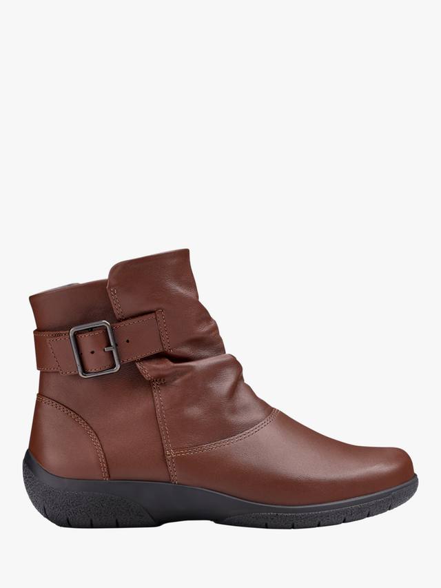 Rumour Nubuck ботинки Extra Wide Fit Hotter, Walnut