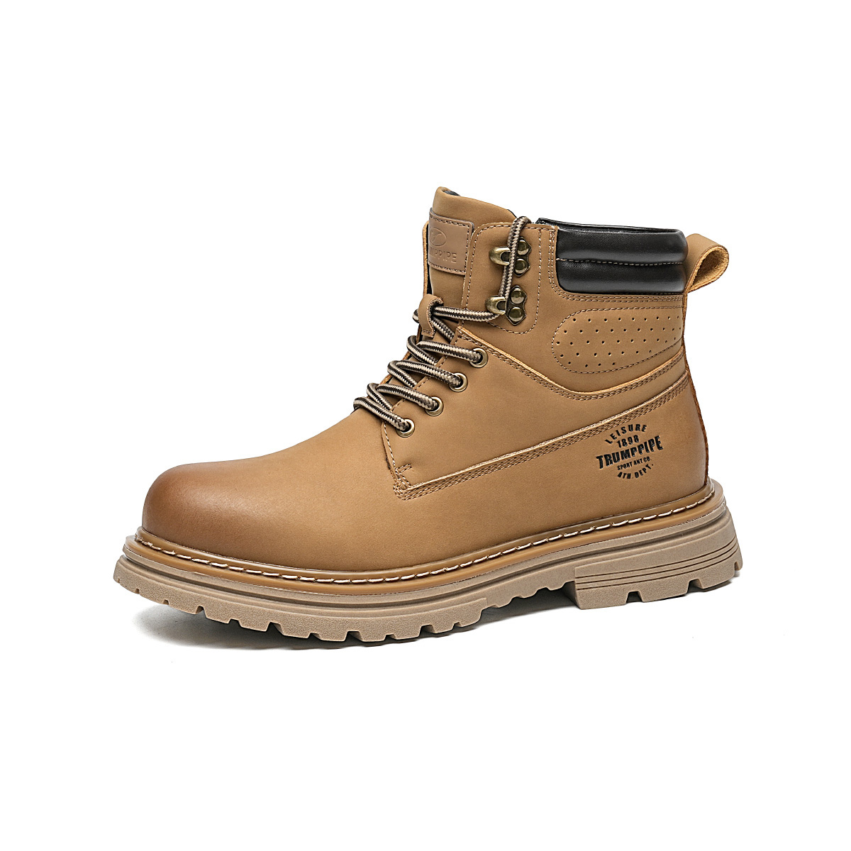 

TRUMPPIPE Короткие мужские ботинки Martin, желтые