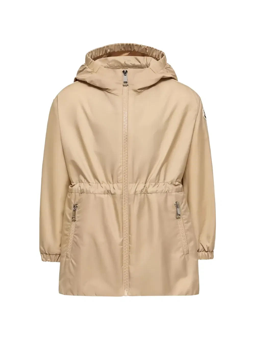 Парка Wete с капюшоном Moncler Enfant, нейтральный