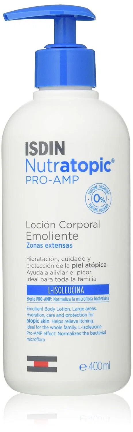 Увлажняющий лосьон ISDIN Nutratopic Pro-AMP для атопической кожи 400 мл Isdin