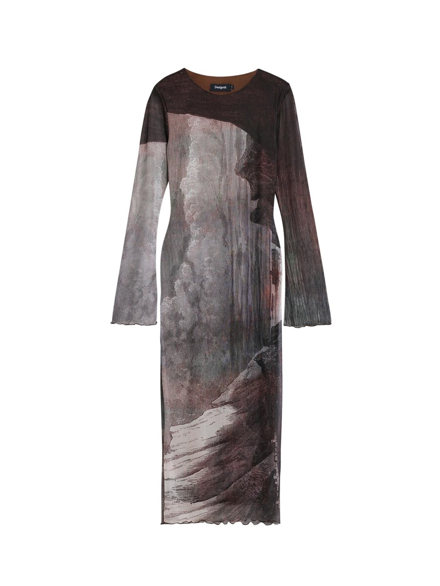 

Миди платье Desigual, Dark brown