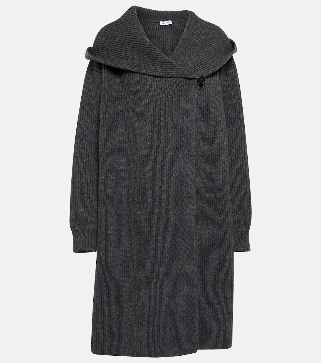 

Кардиган из шерсти и кашемира ALAÏA, серый