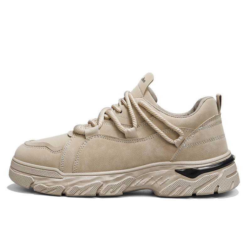

Jinho Мужские низкие кеды повседневные хаки, цвет Khaki