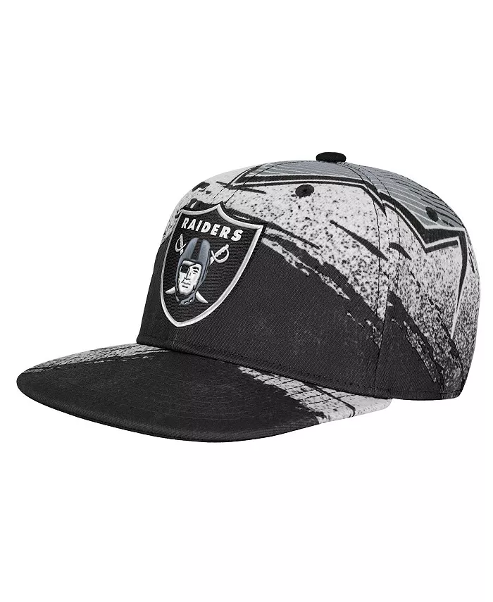 

Большие мальчики и девочки, черные рейдеры Лас-Вегаса, шумная регулируемая шляпа Outerstuff