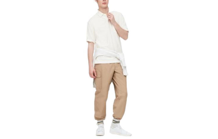 

Рубашка поло мужская белая Uniqlo, белый