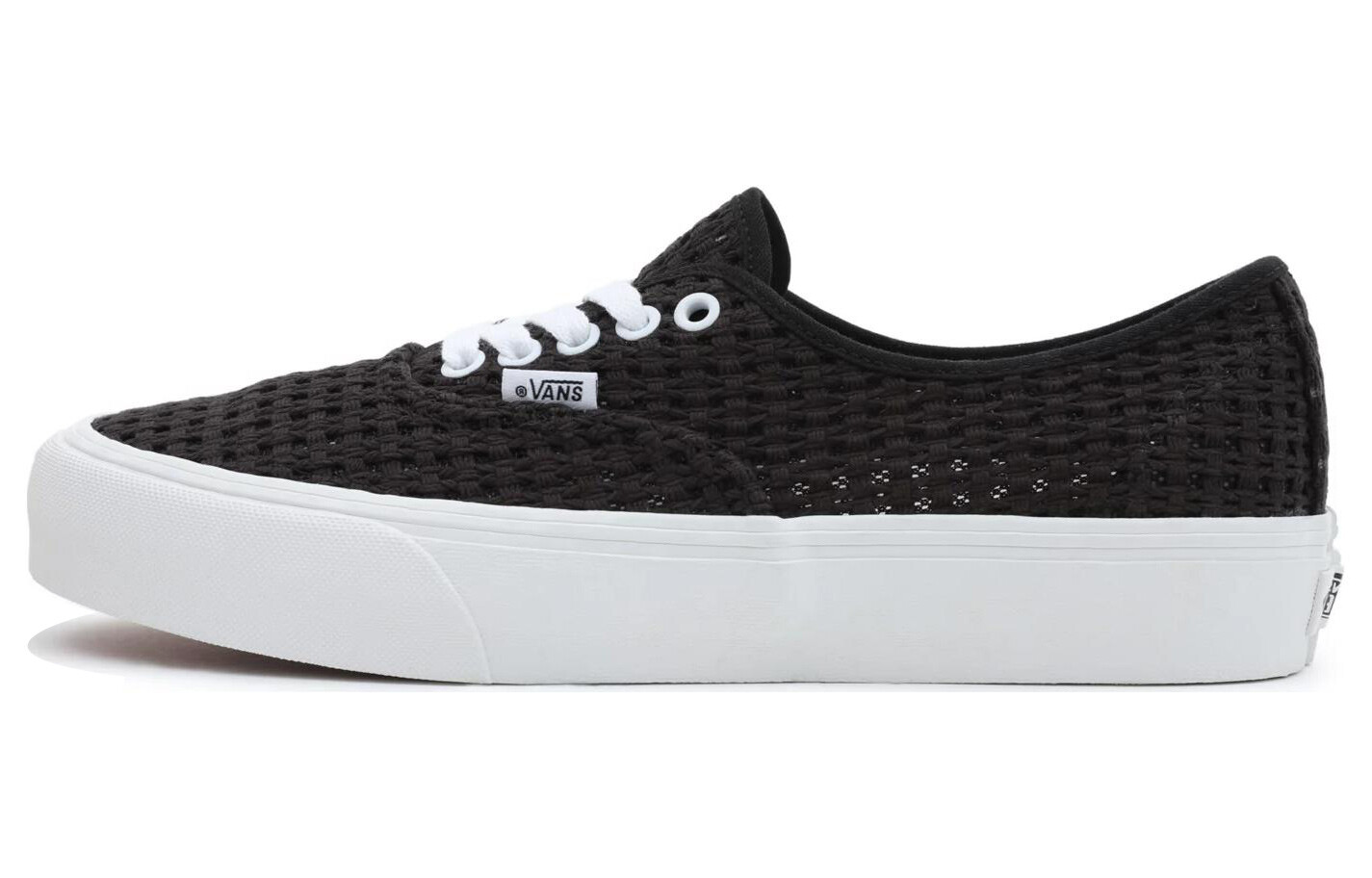 

Кроссовки Authentic Weave Vans VR3 'Black'