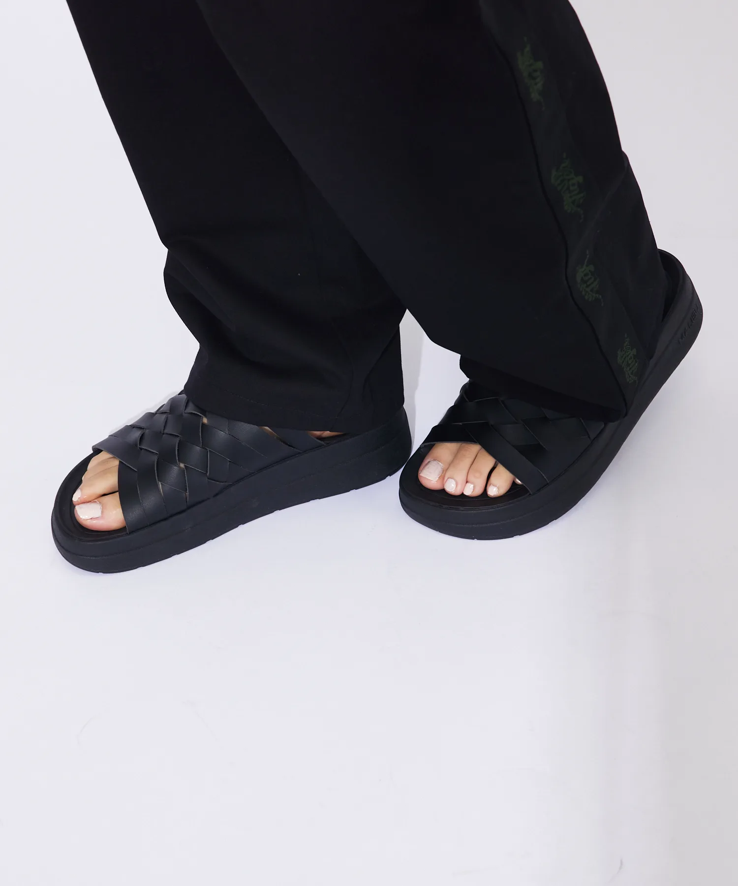 Платформенные сандали ZUMA PLATFORM MALIBU SANDALS белые — фото 4