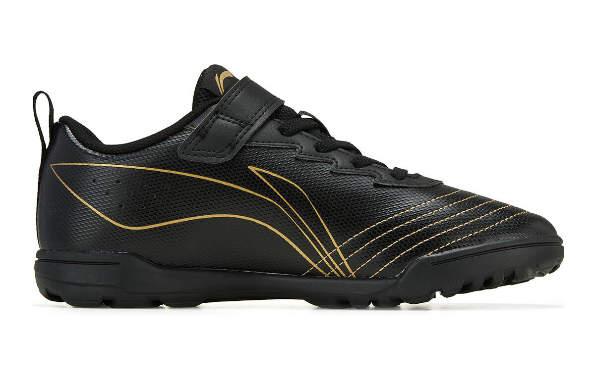 Футбольные бутсы Assault 2.0 для детей GS Low-top Black/Gold Lining Young — фото 2