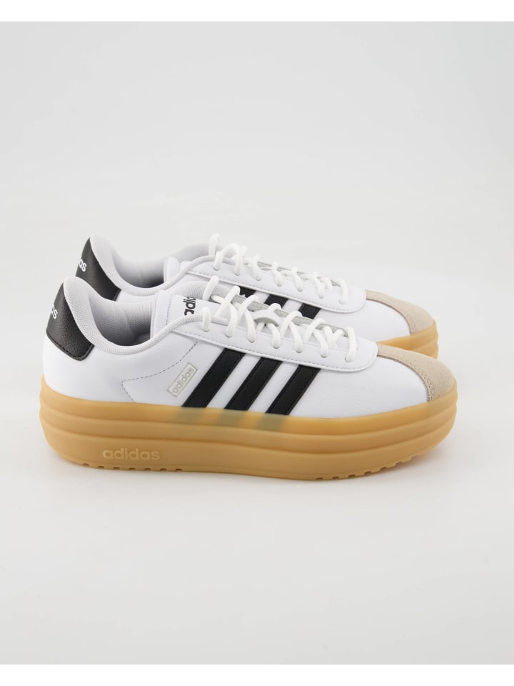Кроссовки на шнуровке adidas, белый — фото 2