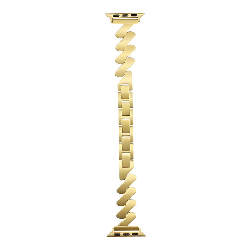

IBOANN Часы Strap Apple Compatibility Stainless Steel Material, Gold