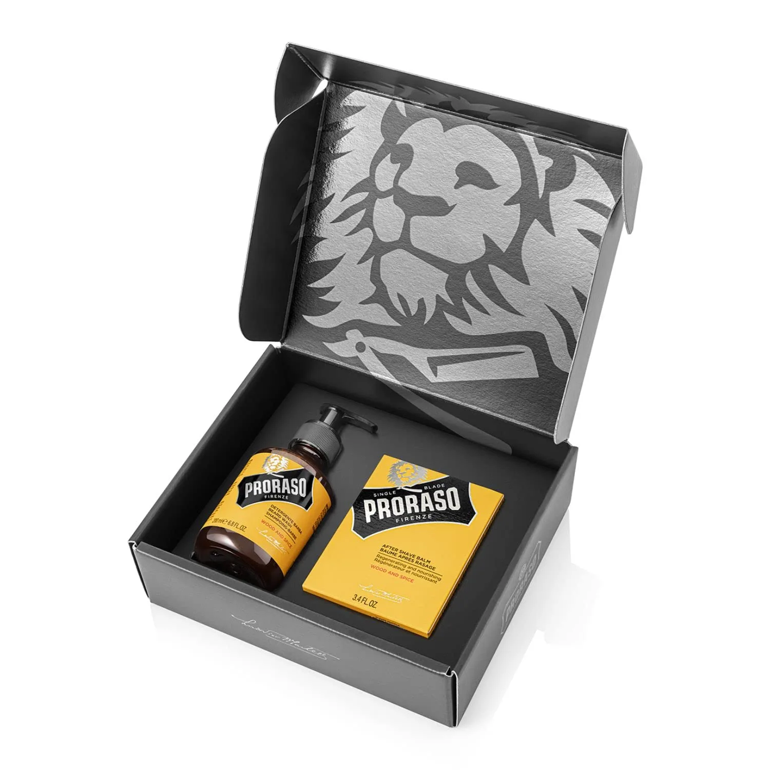 Набор для ухода за бородой Proraso Duo Kit для молодой или короткой бороды, включающий бальзам и средство для умывания. — фото 4