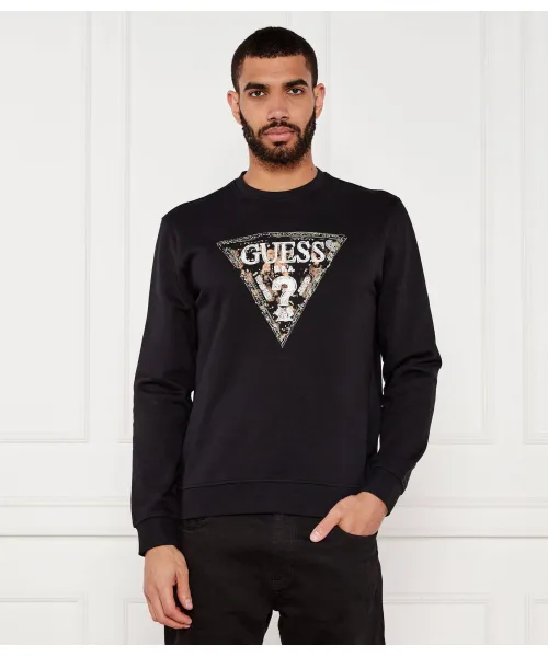 

Толстовка Slim fit Guess Jeans, черный