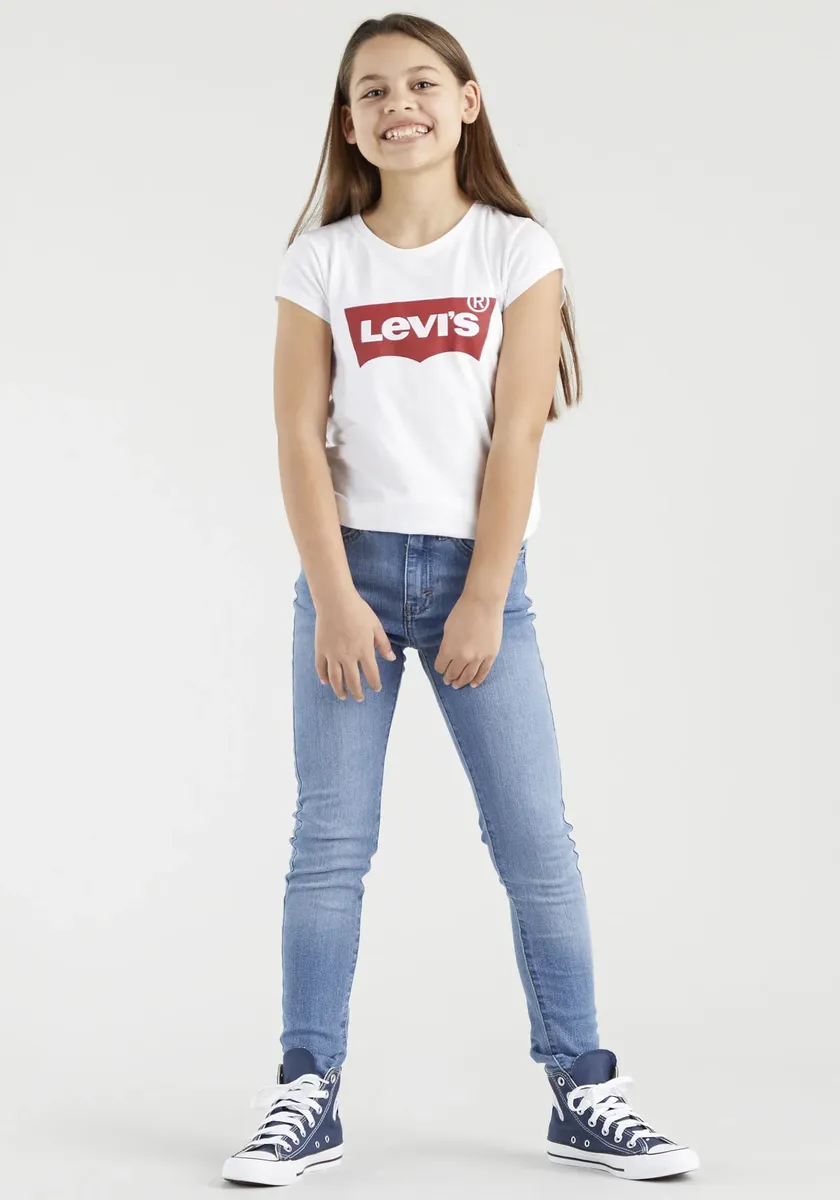 

Детские эластичные джинсы Levi's "720 HIGH RISE SUPER SKINNY", для ДЕВОЧЕК Levi'S Kids, голубой