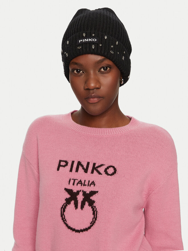 

Зимняя шапка PINKO Serengeti Cuffia 104326 A27A, черный