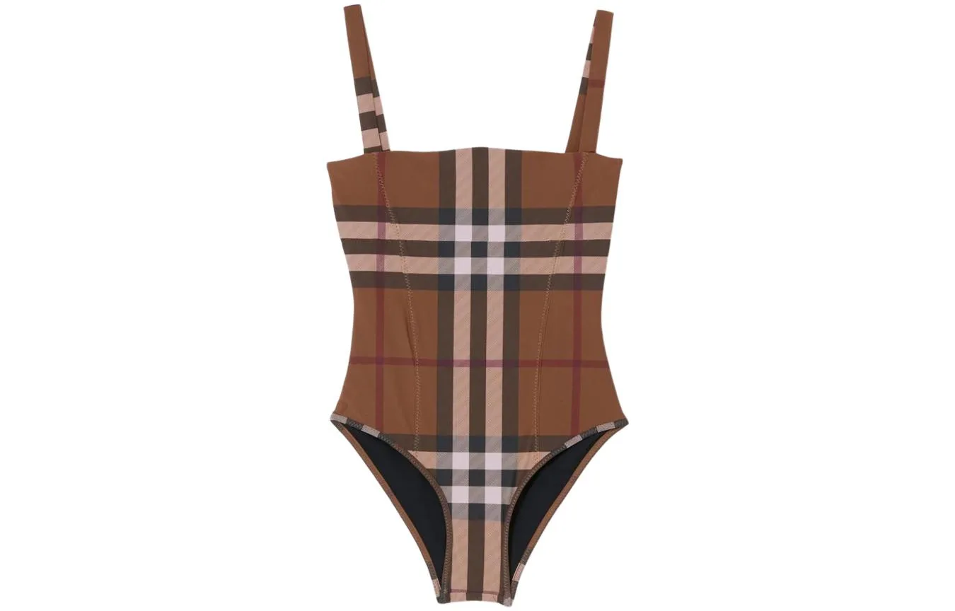 Купальник Burberry, женский, умбер