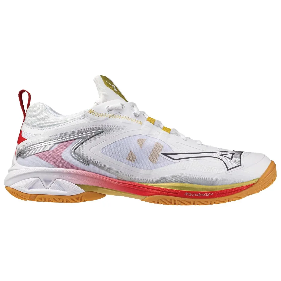 Mizuno Кроссовки для бадминтона WAVE CLAW NEO 3 унисекс белые — фото 3