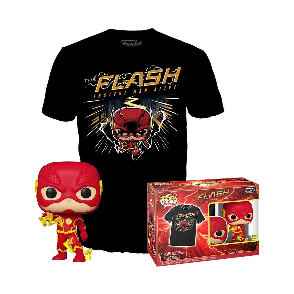 

Dc Comics — Booble Head Pop N° 1097 — The Flash + футболка (XL) Inna marka