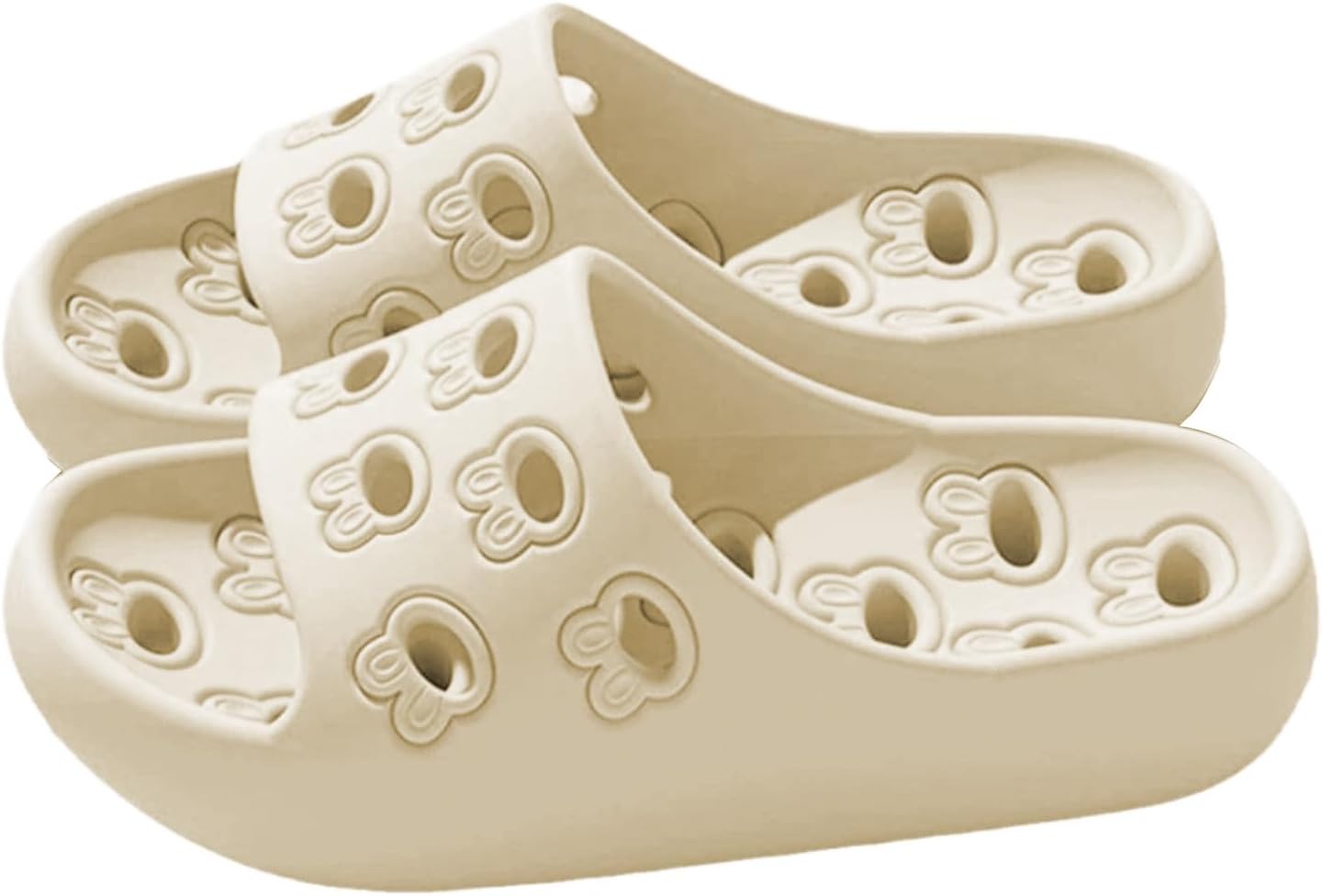 

Мужские тапочки для дома и улицы с мягкой подошвой, удобные, дышащие, для душа, для использования дома и в гостинице Generic, бежевый