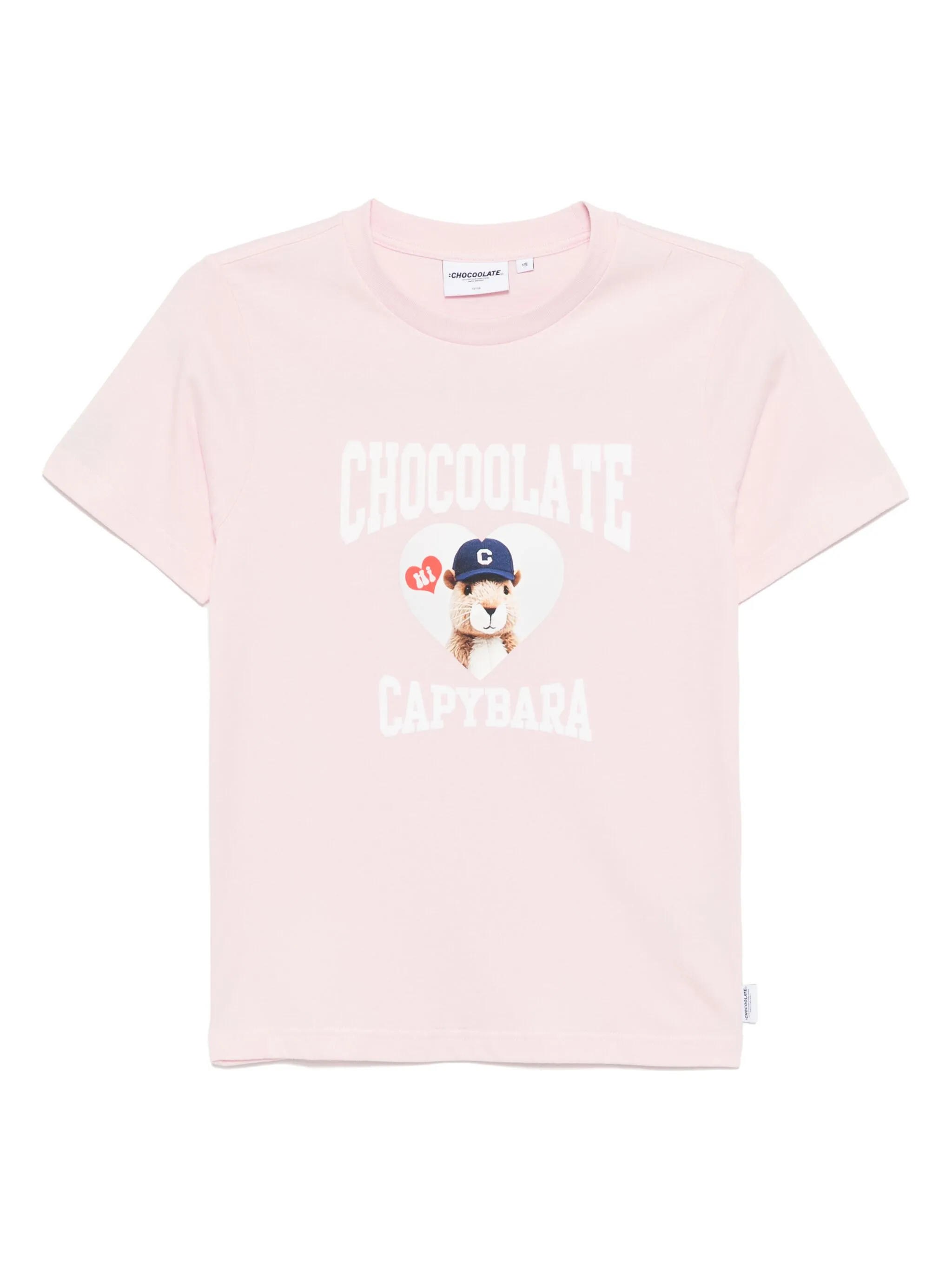 

Футболка Capybara Chocoolate, розовый