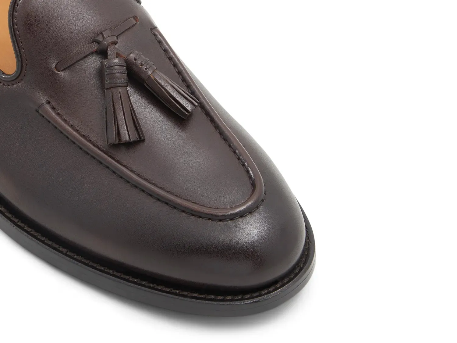 Туфли Brooks Brothers Charlton, кожа бордо — фото 4