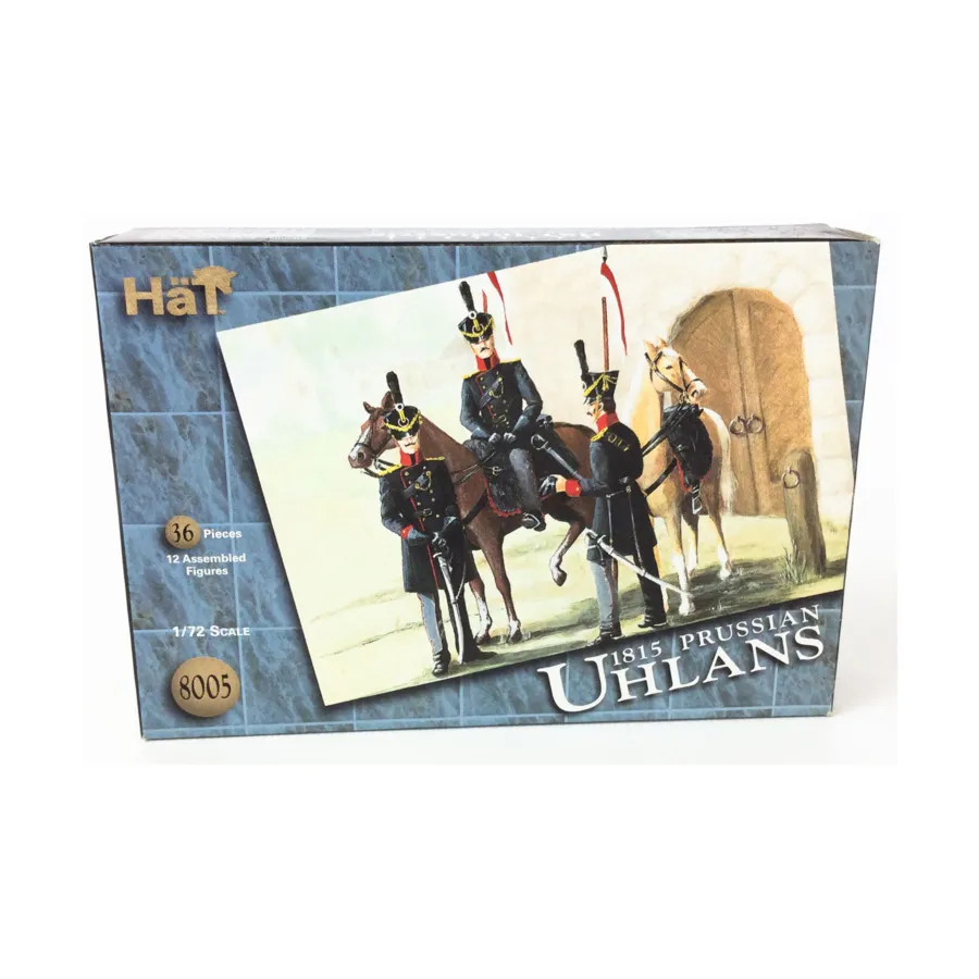

1815 г. Прусские уланы, Historical Plastic Military Figures - Napoleonic (1:72) (Hat Industries)